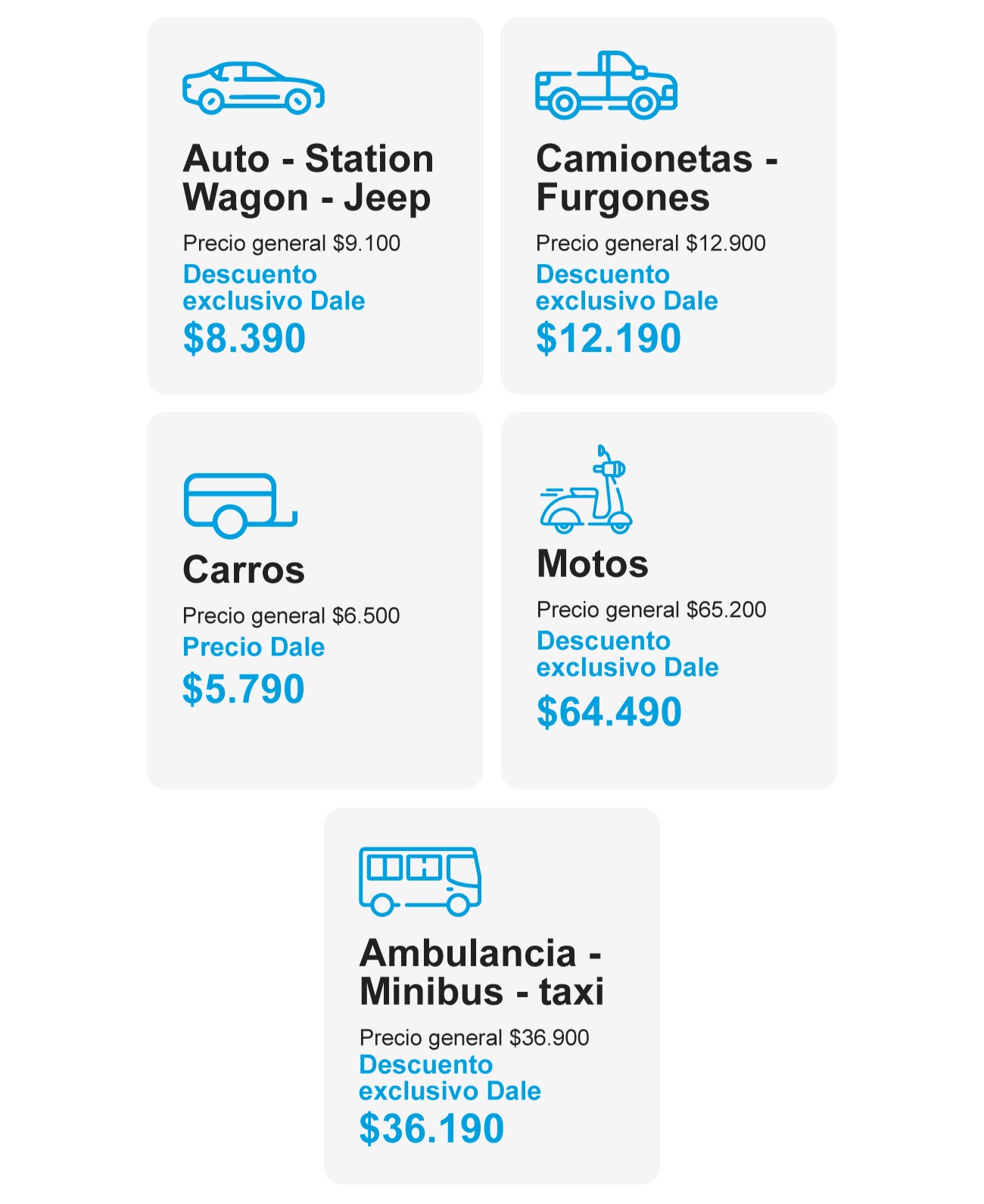 Dale SOAP 8390 precios 1